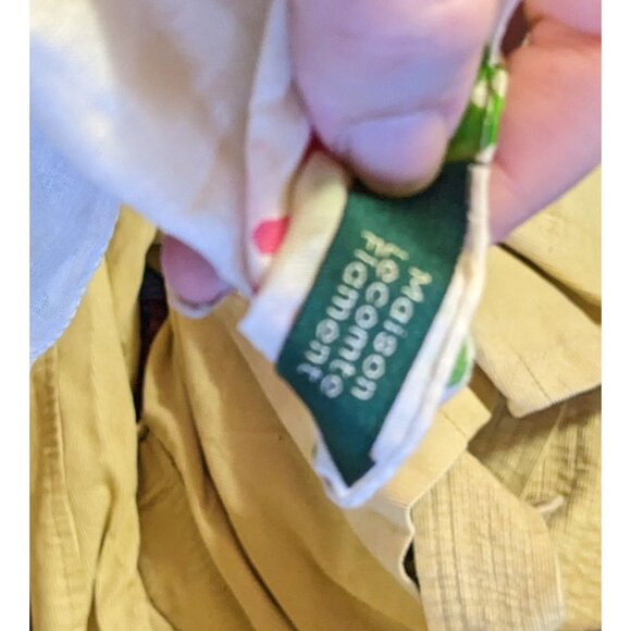 Maison Lecomte Flament Lightweight Cotton Floral Scarf - Picture 5 of 5